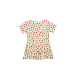 ALMA-FRILL-T-SHIRT (KIDS) - CREAMY STRAWBERRY