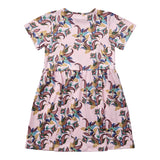 ALMA-SS-BABYDOLL-DRESS (KIDS) - ROSA MULTICOLOR PASILEY