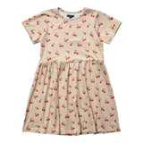 ALMA-SS-BABYDOLL-DRESS (KIDS) - SAND HEART CHERRY