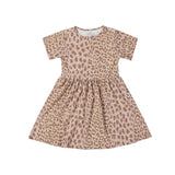 ALMA-SS-BABYDOLL-DRESS (KIDS) - DESERT LUX LEO