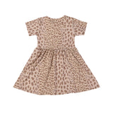ALMA-SS-BABYDOLL-DRESS (KIDS) - DESERT LUX LEO