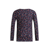 ALMA-LS-TSHIRT-KIDS - CANDYCANE NAVY