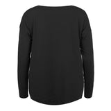 ALMA-LS-TOP (FLEECE) - BLACK