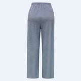 ANNI-PANT - DUSTY BLUE