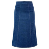 ASTA ASHAPE SKIRT - BLUE DENIM