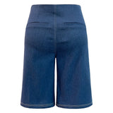 ASTA-LONG-SHORTS - BLUE DENIM