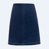 ASTA MINI SKIRT - BLUE DENIM