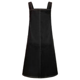 ASTA OVERALL SPENCER - BLACK DENIM