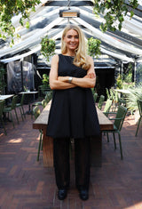 BARBEL DRESS - BLACK