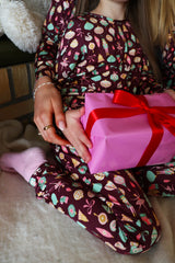 ALMA-PANTS - BALLERINA BORDEAUX