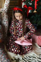 ALMA-LS-TSHIRT-KIDS - BALLERINA BORDEAUX