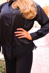 BOLINE-LS-SHIRT - BLACK