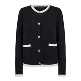 CHANI CARDIGAN - BLACK CREME