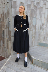 BALU LONG SKIRT - BLACK