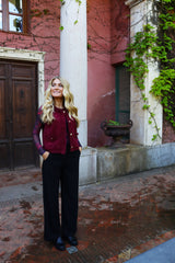 FREDE WIDE PANTS - BLACK