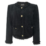 COCO LS JACKET - BLACK