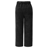 COCO WIDE PANTS - BLACK