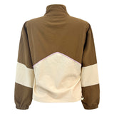 EVA TRACK JACKET - MOCCA IVORY