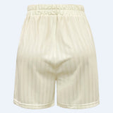 FELIA-SHORTS - CREME SIMILI