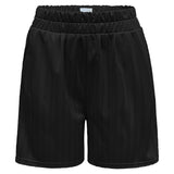 FELIA-SHORTS - BLACK SIMILI