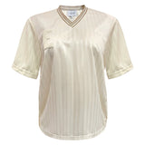 FELIA-SS-TSHIRT - CREME SIMILI