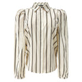 IVORY BLACK STRIPE