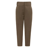 FREDE-PANTS - DARK BROWN