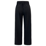 FREDE WIDE PANTS - BLACK