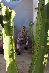 HOPE PANTS - PINK SCARF