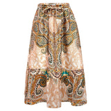 HOPE-LONG-SKIRT - CREME SCARF