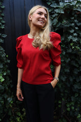 WINNIE BLOUSE - RED
