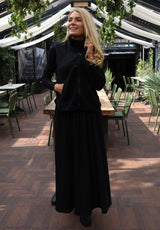 TEDDY COCO VEST - BLACK