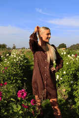 KABY-LS-DRESS - DARK BROWN