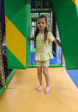 ALMA-BICYCLE-SHORTS (KIDS) - YELLOW WATERMELON