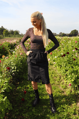 LOTUS-LS-TOP - BROWN BLACK LEO