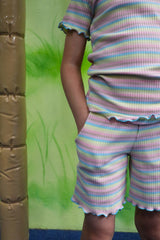 NATALIA-SS-BLOUSE-KIDS - DUSTY MULTICOLOR STRIPE