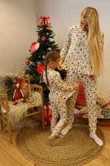 ALMA-LS-FRILL-TSHIRT (KIDS) - NUTCRACKER CREAM