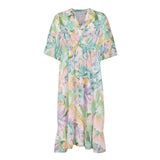 KAROLINE-DRESS - PASTEL FLOWER