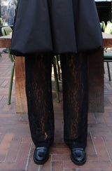 LACY PANTS - BLACK LACE