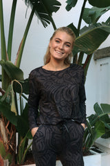 ALMA-LS-TOP - DARK GREY BLACK TIA