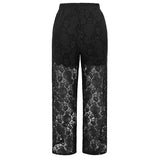 LACY PANTS - BLACK LACE