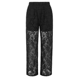 LACY PANTS - BLACK LACE