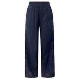 LALA PANTS - NAVY BLACK