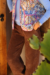 COCO WIDE PANTS - MOCCA