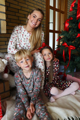 ALMA-PANTS - RED BOW CREME