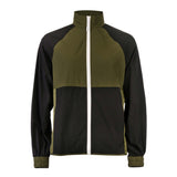 NIA TRACK JACKET - ARMY BLACK