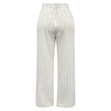 NEO PANTS - NATURE PINSTRIPE