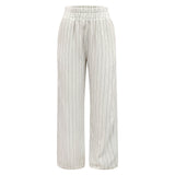 NEO PANTS - NATURE PINSTRIPE