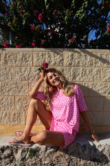 ALMA-SHORTS - PINK WATERMELON