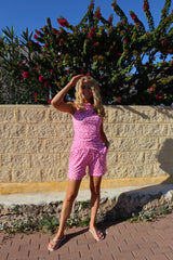 ALMA-SHORTS - PINK WATERMELON